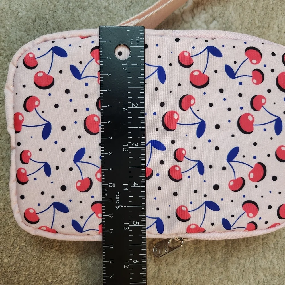 BEBE “Cherry” Travel Crossbody Bag Mini Pink